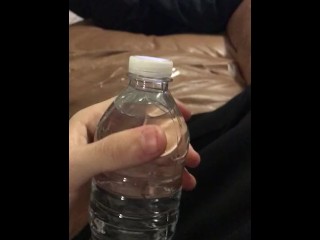 Water Spunk Gets Stroked On Touching Its Wet
